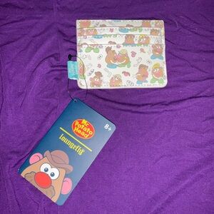 Disney Pixar Loungefly Toy Story Mr. & Mrs. Potato Head Card Holder